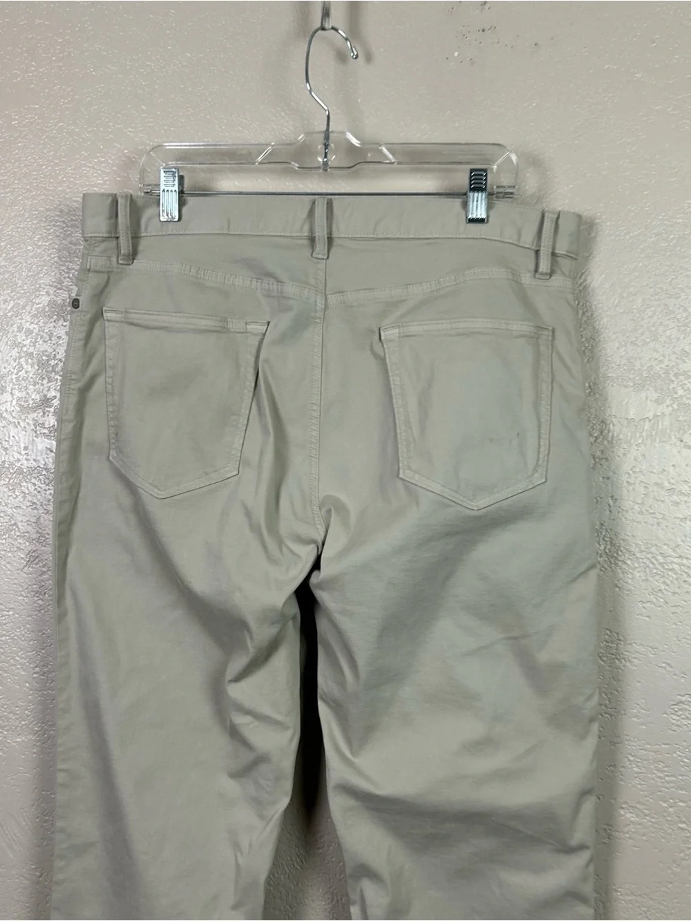 Banana Republic Light Beige Slim Chinos